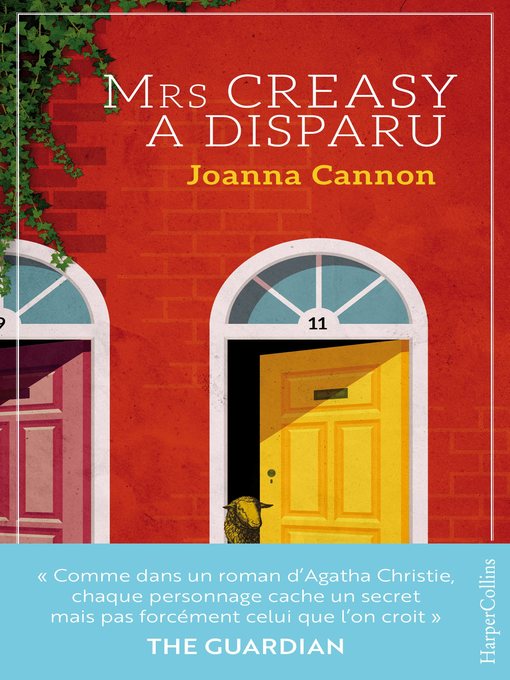 Title details for Mrs Creasy a disparu by Joanna Cannon - Wait list